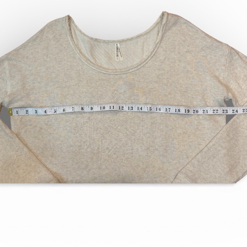 Gentle Fawn Heather Oat Long Sleeve Sz M - Picture 8 of 9